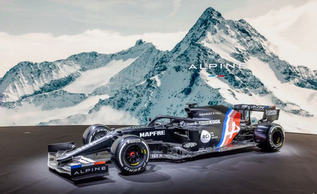 Alpine F1 car