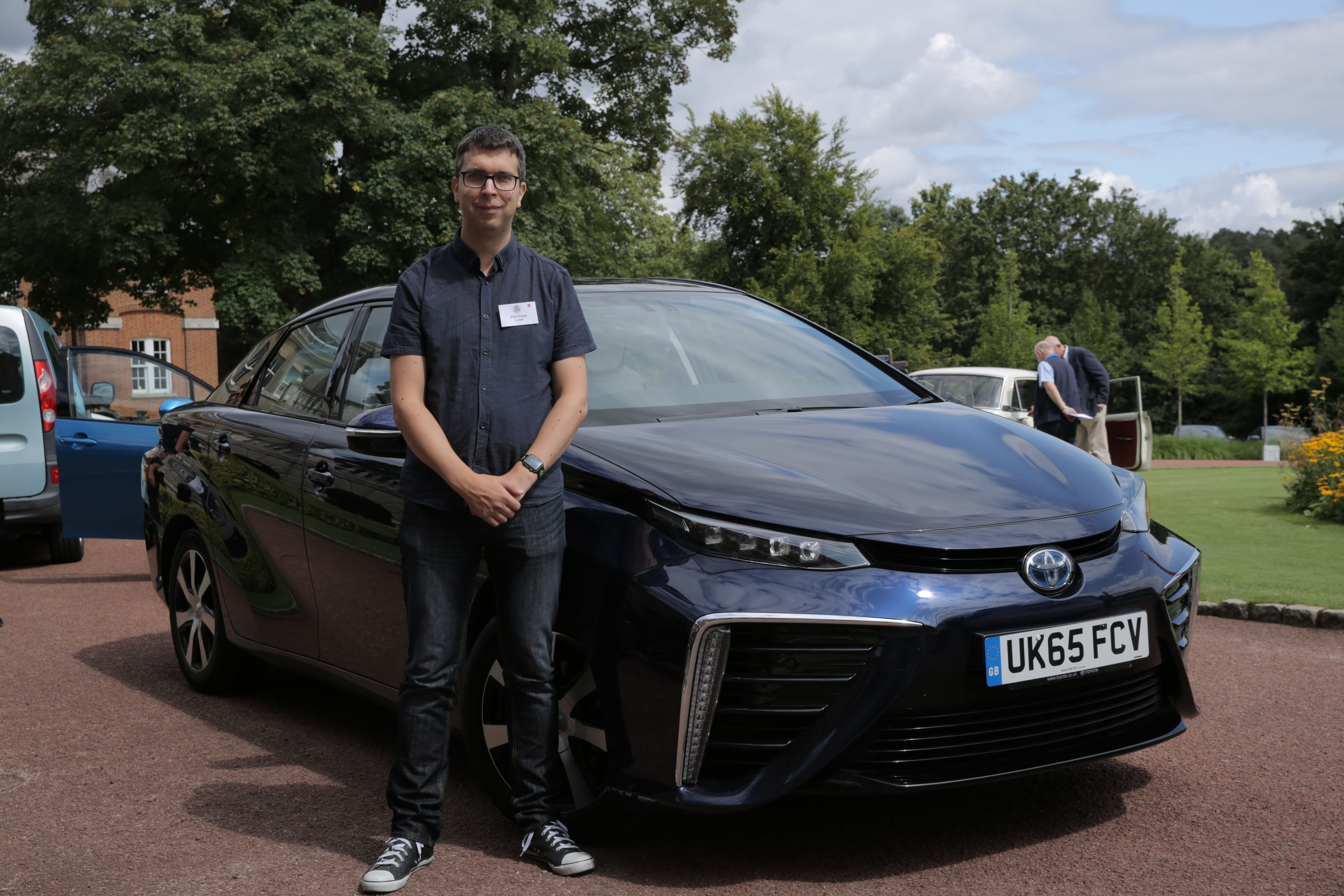 Phil Curry and Toyota Mirai